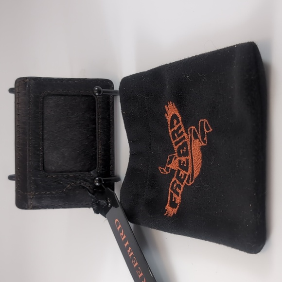 Freebird Credit Card Wallet NWT Black - Picture 3 of 4